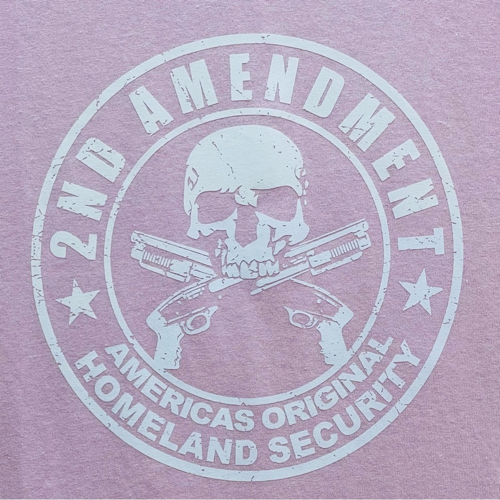 Women's NWOT Gildan Pure Cotton Second Amendment Tshirt, L
